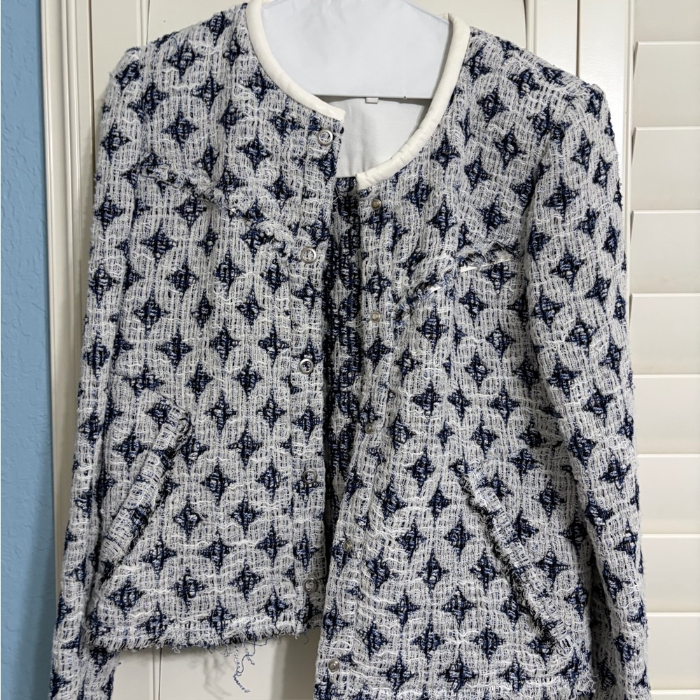 IRO printed evening jacket